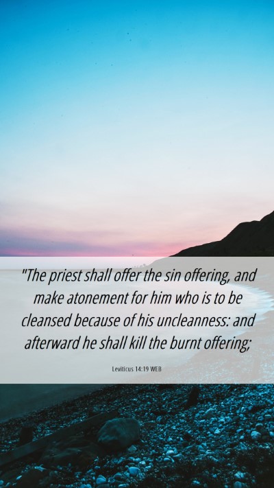 Picture 06 - Leviticus 14:19 WEB Mobile Phone Wallpaper - 