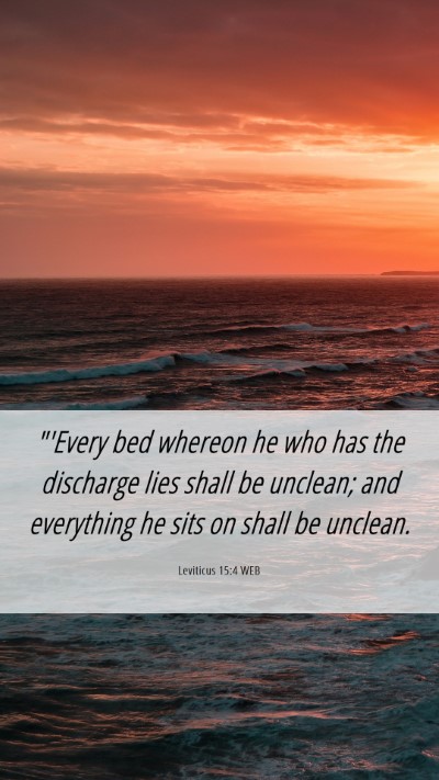 Picture 06 - Leviticus 15:4 WEB Mobile Phone Wallpaper - 