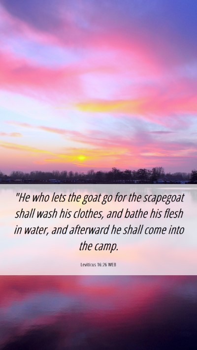 Picture 06 - Leviticus 16:26 WEB Mobile Phone Wallpaper - 