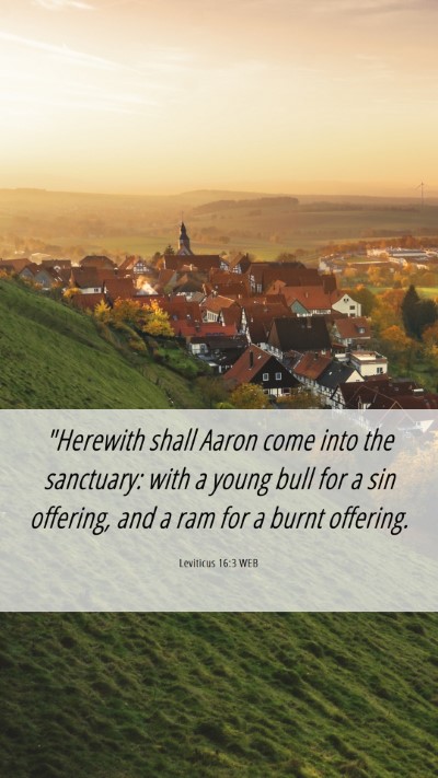 Picture 06 - Leviticus 16:3 WEB Mobile Phone Wallpaper - 