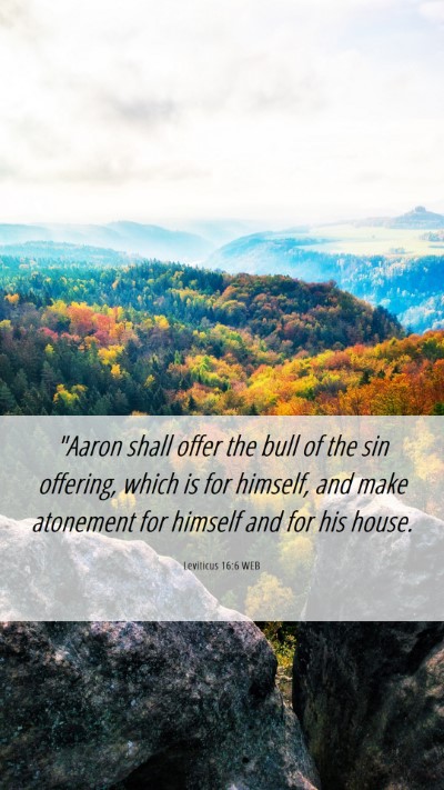 Picture 06 - Leviticus 16:6 WEB Mobile Phone Wallpaper - 