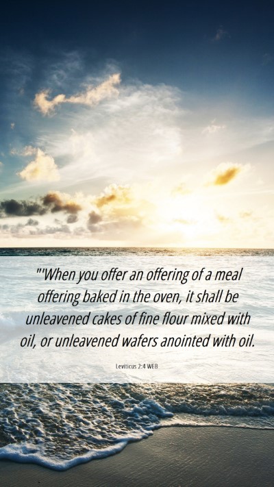 Picture 06 - Leviticus 2:4 WEB Mobile Phone Wallpaper - 