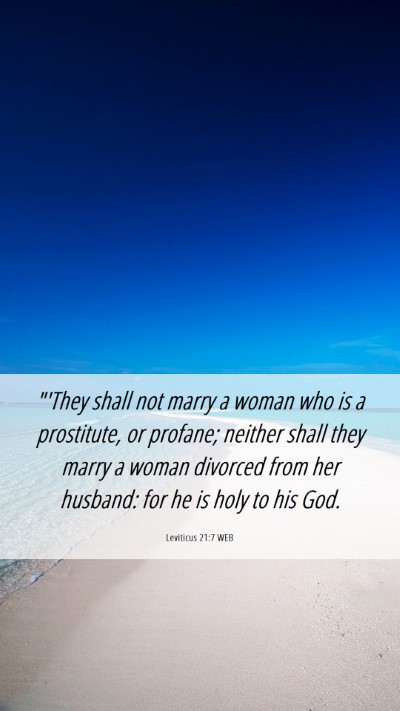 Picture 06 - Leviticus 21:7 WEB Mobile Phone Wallpaper - 