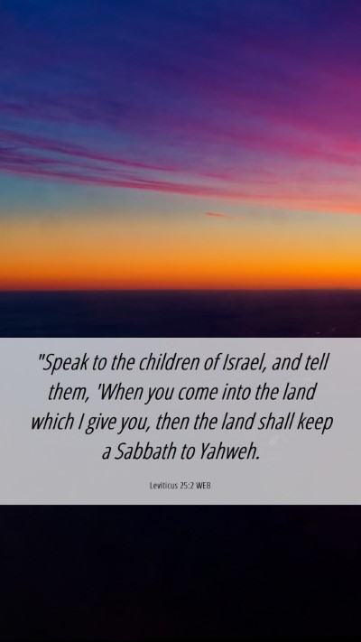 Picture 06 - Leviticus 25:2 WEB Mobile Phone Wallpaper - 