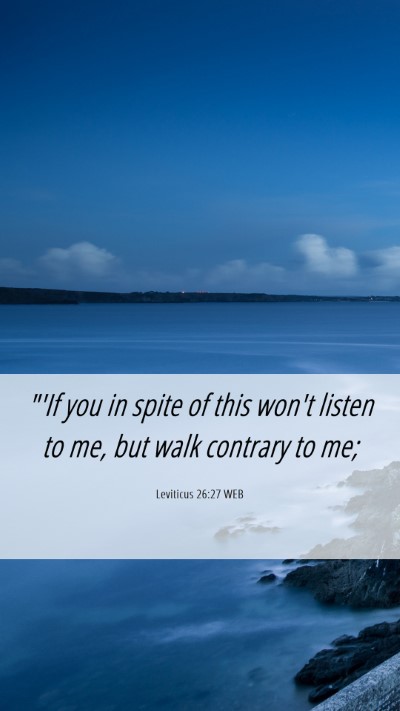 Picture 06 - Leviticus 26:27 WEB Mobile Phone Wallpaper - 