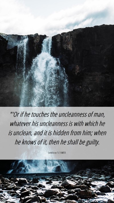 Picture 06 - Leviticus 5:3 WEB Mobile Phone Wallpaper - 