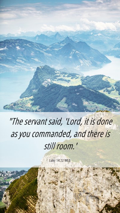 Picture 06 - Luke 14:22 WEB Mobile Phone Wallpaper - 