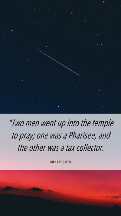 Picture 06 - Luke 18:10 WEB Mobile Phone Wallpaper - 