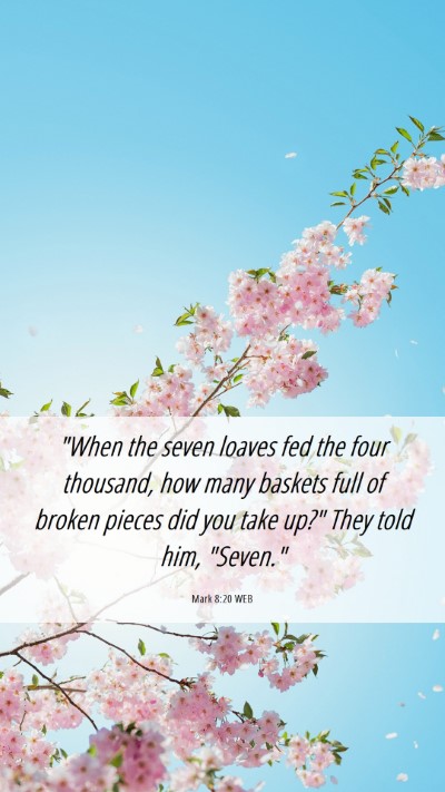 Picture 06 - Mark 8:20 WEB Mobile Phone Wallpaper - 