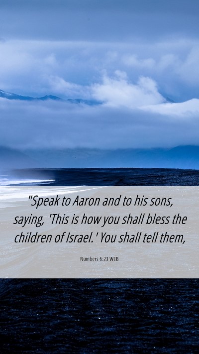 Picture 06 - Numbers 6:23 WEB Mobile Phone Wallpaper - 