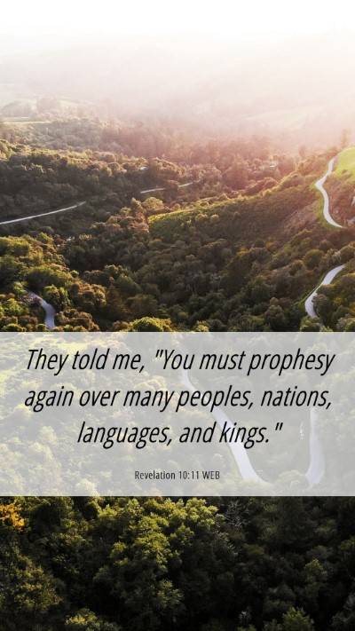 Picture 06 - Revelation 10:11 WEB Mobile Phone Wallpaper - They told me, 