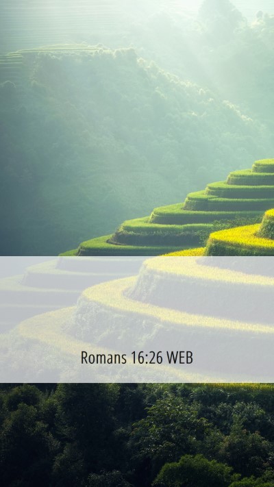 Picture 06 - Romans 16:26 WEB Mobile Phone Wallpaper -  - Mobile Bible Verse Wallpaper