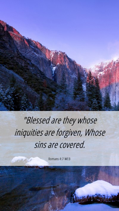 Picture 06 - Romans 4:7 WEB Mobile Phone Wallpaper - 