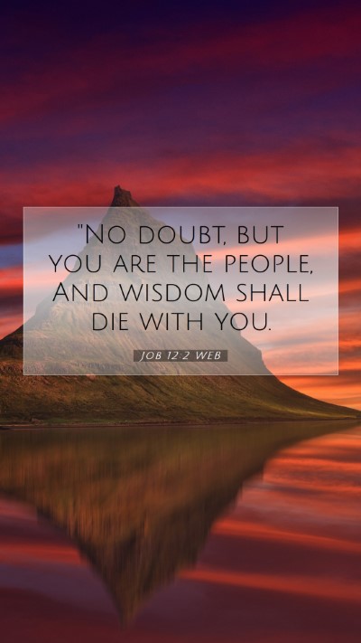 Picture 07 - Job 12:2 WEB Mobile Phone Wallpaper - 