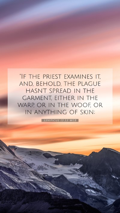 Picture 07 - Leviticus 13:53 WEB Mobile Phone Wallpaper - 