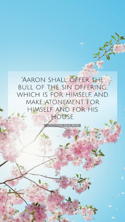 Picture 07 - Leviticus 16:6 WEB Mobile Phone Wallpaper - 