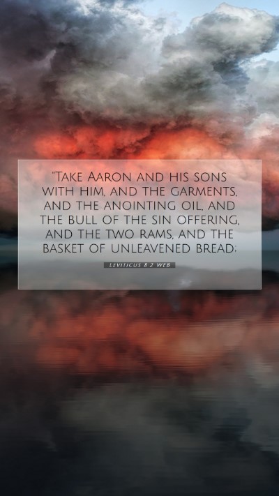 Picture 07 - Leviticus 8:2 WEB Mobile Phone Wallpaper - 