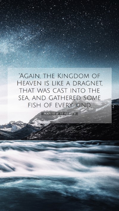 Picture 07 - Matthew 13:47 WEB Mobile Phone Wallpaper - 