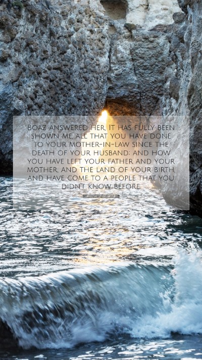 Picture 07 - Ruth 2:11 WEB Mobile Phone Wallpaper - Boaz answered her, It has fully been shown me, - Mobile Bible Verse Wallpaper