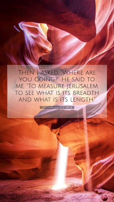 Picture 07 - Zechariah 2:2 WEB Mobile Phone Wallpaper - Then I asked, 